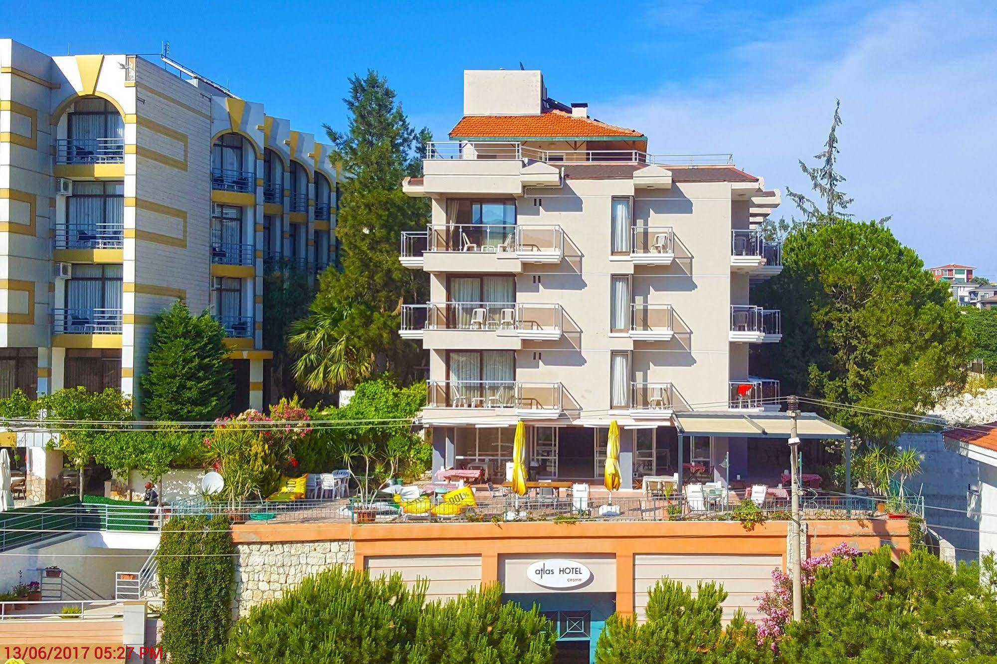 Atlas Hotel Çeşme Exterior foto