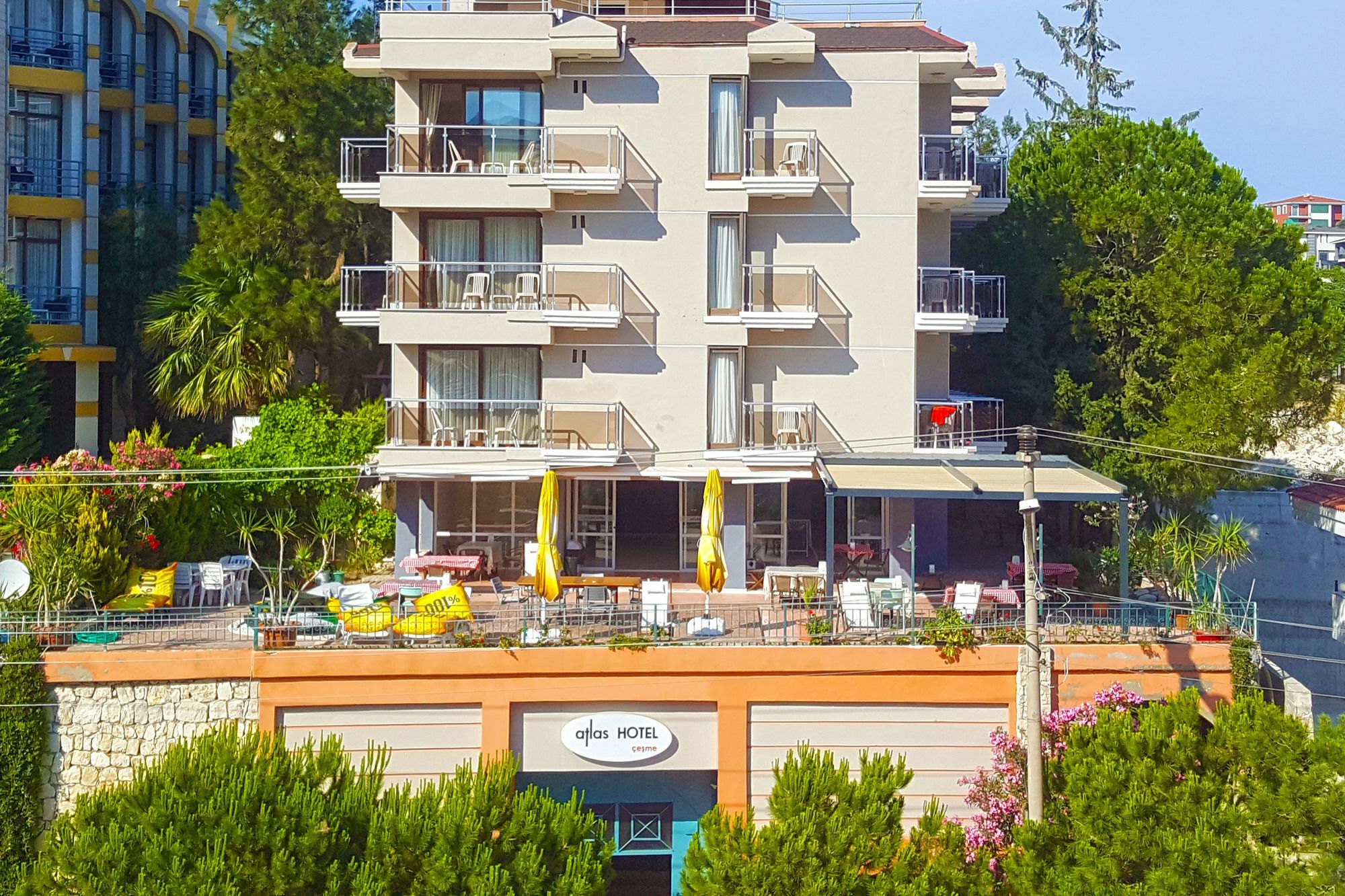 Atlas Hotel Çeşme Exterior foto